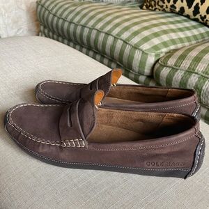 Brown Cole Haan Seude Driving Mocs